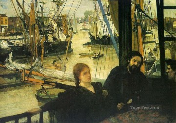 James Abbott McNeill Whistler Painting - Wapping on Thames James Abbott McNeill Whistler
